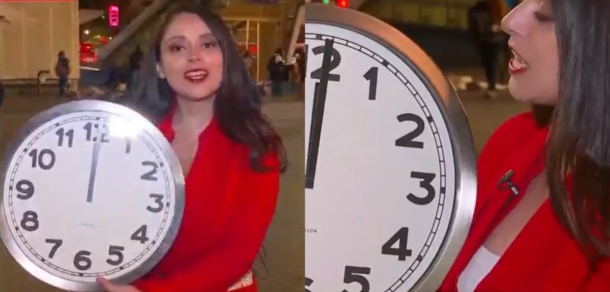 Periodista de TVN sufrió un fail