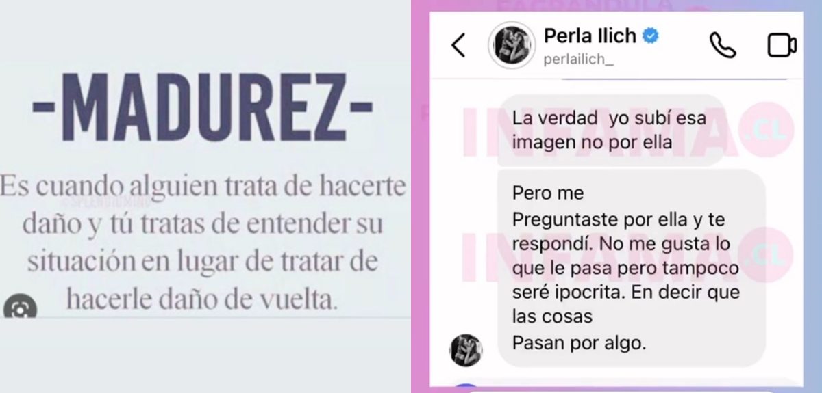 Perla Ilich opinó sobre polémica de Daniela Aránguiz y Jorge Valdivia: "Tampoco seré hipócrita"