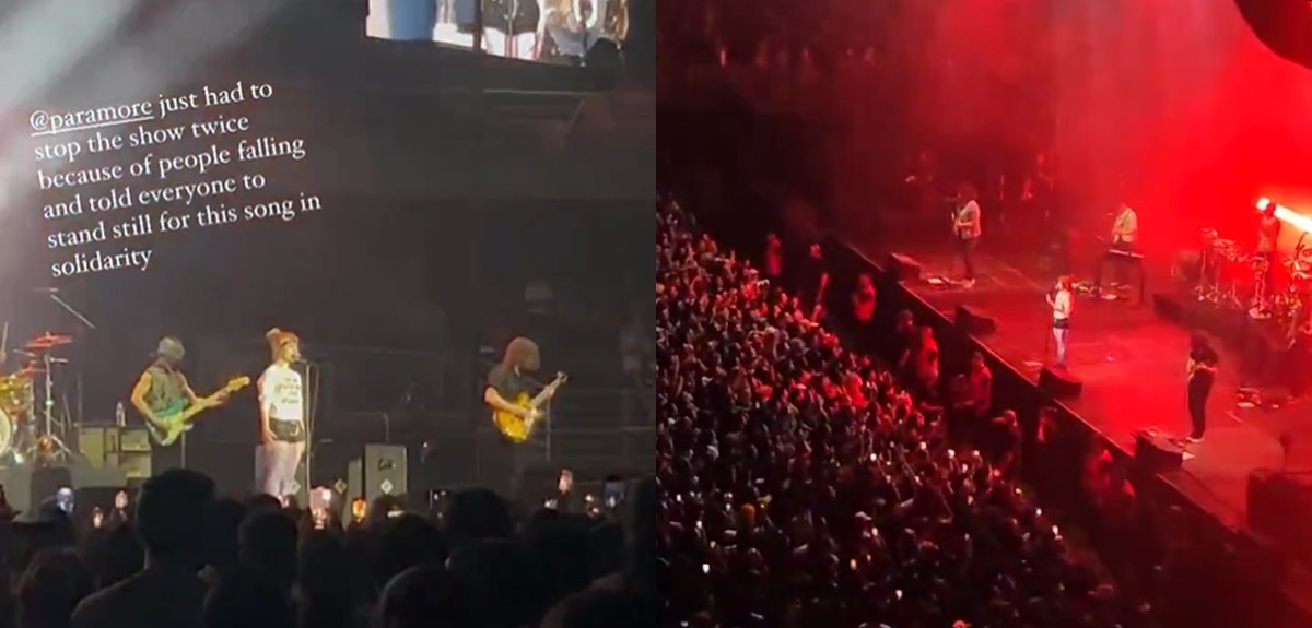 ¿Por qué Hayley Williams le pidió al público que no se moviera durante show de Paramore en Chile?