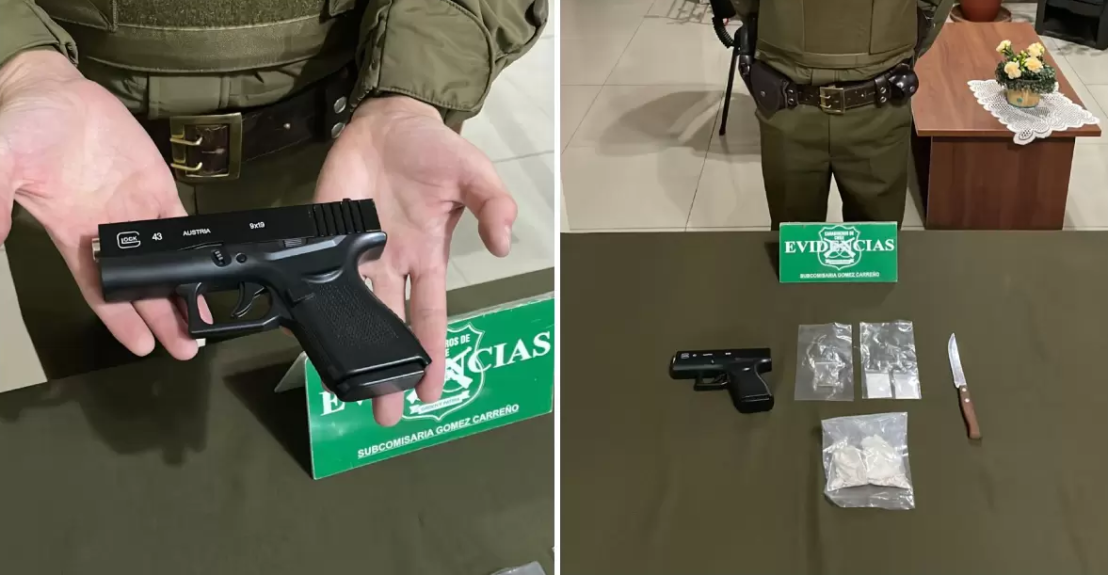 Llamó a Carabineros por 'presencia extraña' y terminó detenido en Viña del Mar: tenía drogas