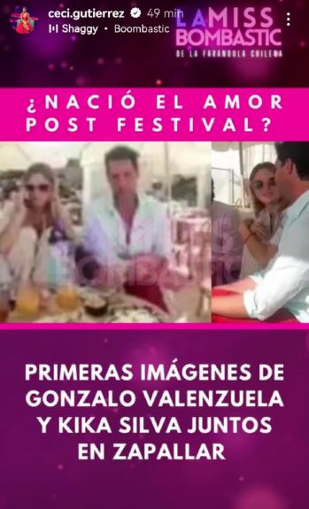 primeras fotos Gonzalo Valenzuela Kika Silva Zapallar