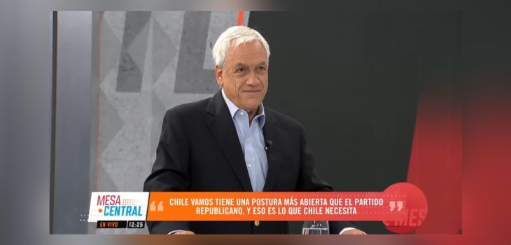Sebastián Piñera descarta candidatura presidencial
