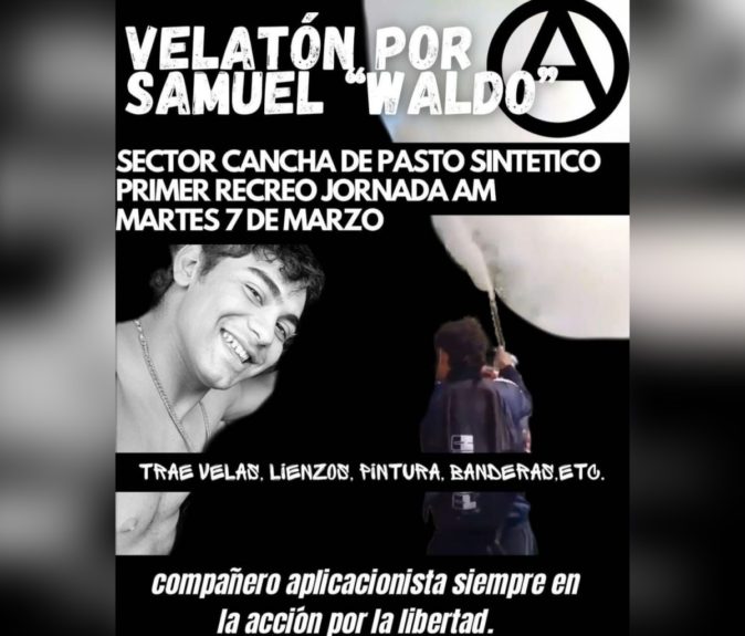 incidentes en velatón Liceo de aplicación