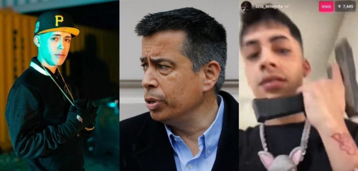 Andrés Celis denunció a Cris Mj