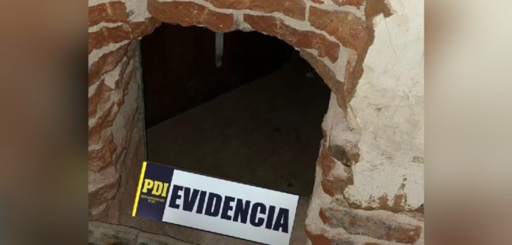 Delincuentes construían túnel para robar banco en Valparaíso