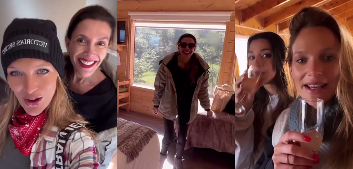 Las "mágicas" vacaciones familiares de Carolina Arregui y Mayte Rodríguez en Chiloé: subieron videos
