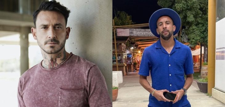 Mauricio Pinilla y Mauricio Isla