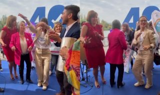 Diputado viraliza baile con Vallejo, Jara y compañía por ley de 40 horas: "Nos mandamos unos pasos"