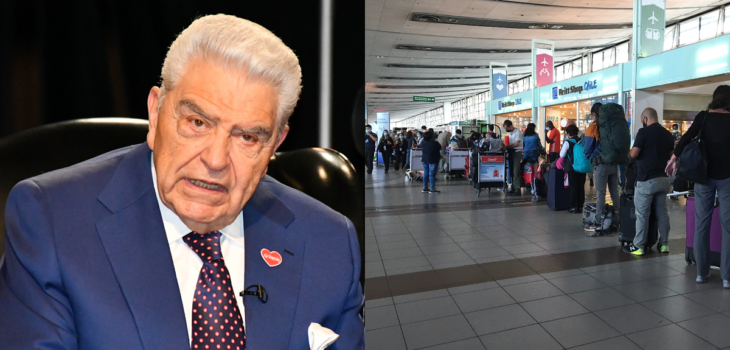 Don Francisco relató “desastrosa” experiencia en Aeropuerto de Santiago