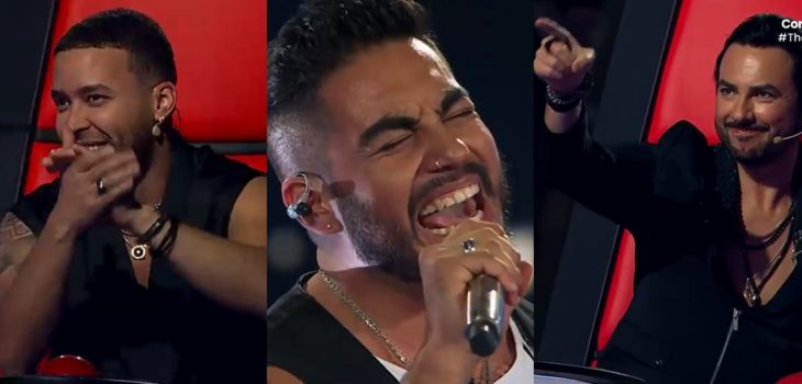 Ex Yo Soy conquistó a coaches de The Voice con su propia voz: