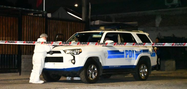 funcionario PDI herido a bala