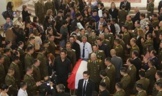 Las potentes postales que dejó el funeral del suboficial mayor Daniel Palma en Rancagua