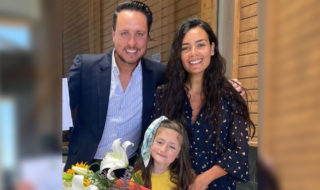 Hija mayor Dominique Gallego Rodrigo Wainraihgt