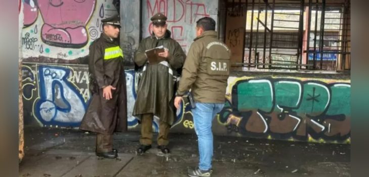 Homicidio en antiguo mercado de Talcahuano