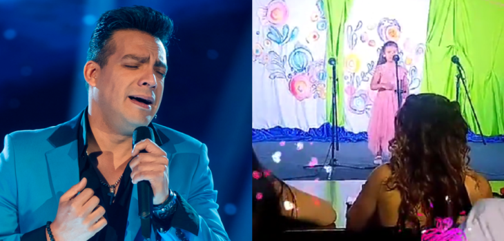 Juan David Rodríguez compartió su emoción por el debut de su hija como cantante solista.