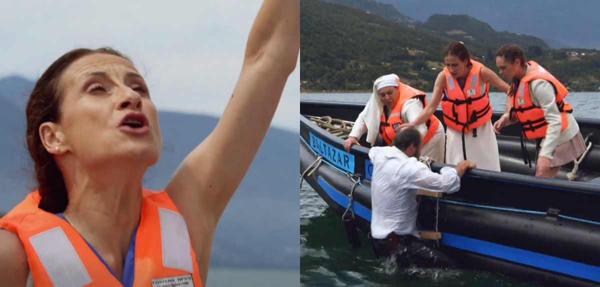 La ley de Baltazar: muestran divertidas imágenes y videos de cómo se grabó cómico escena del bote