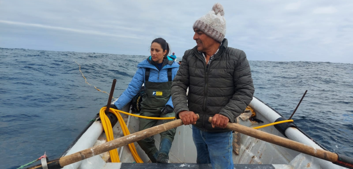 Loreto Aravena y su viaje por las costas de Chile en 'Somos caleta'.
