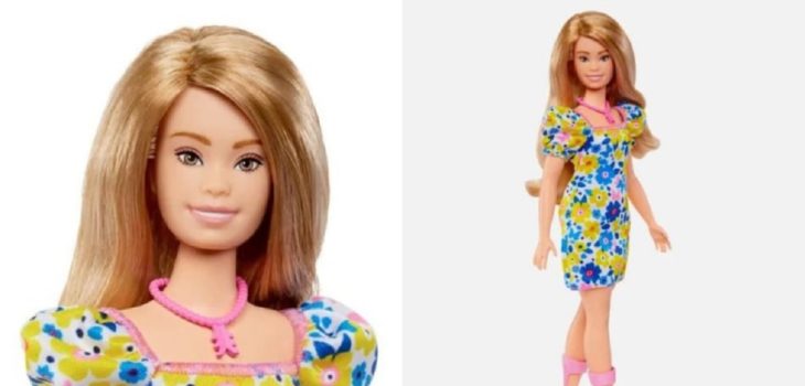 Mattel lanzó nueva versión de la muñeca Barbie: es la primera con síndrome de Down