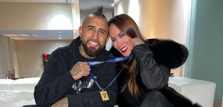 Sonia Isaza envió especial dedicatoria a Arturo Vidal tras hospitalización: “Amor de mi vida”