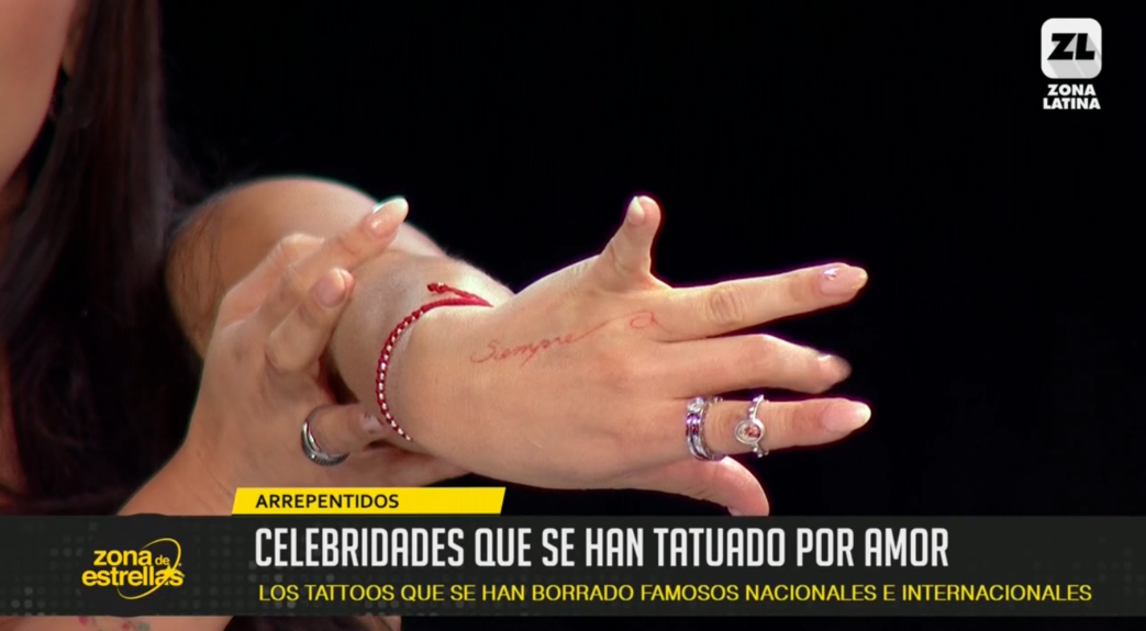 Daniela Aránguiz mostró nuevo tatuaje que le recuerda a Jorge Valdivia: "La cicatriz de mi vida"