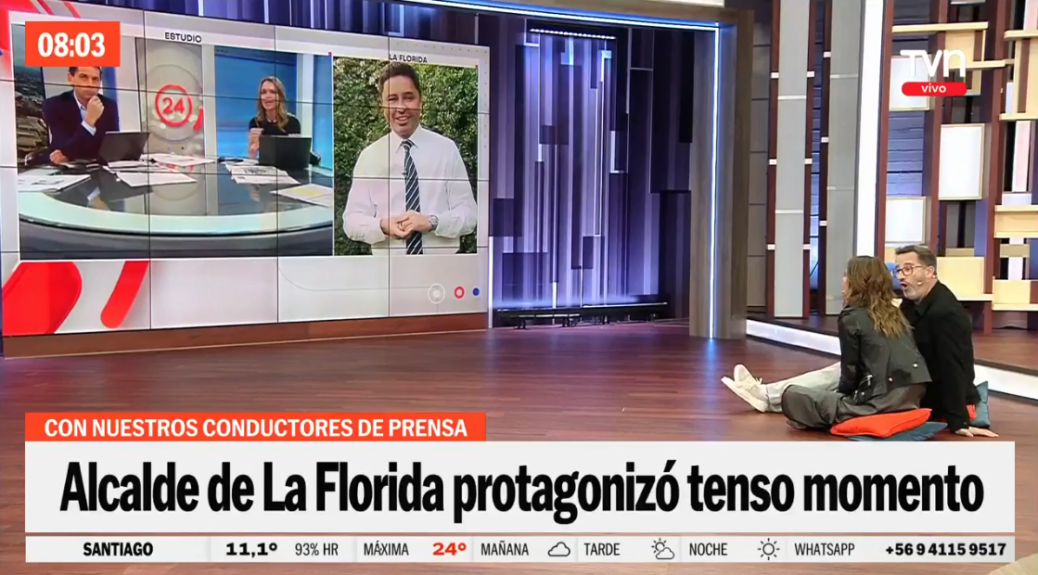 Eduardo Fuentes y Mari Godoy reaccionaron al 'ninguneo' de Carter en TVN: "El que se pica, pierde"