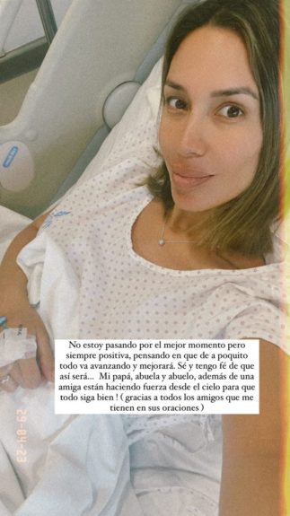 Vanesa Borghi actualizó estado de salud tras internación: "No estoy pasando por el mejor momento"