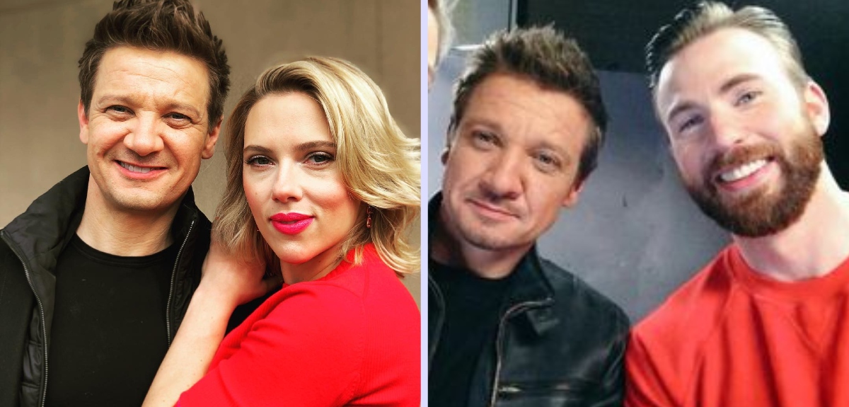 Chris Evans y Scarlett Johansson visitaron a Jeremy Renner por primera vez tras su accidente