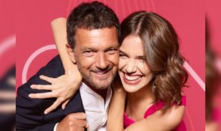 Millaray Viera y Antonio Banderas