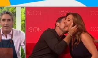 Priscilla Vargas, Antonio Banderas y Repe