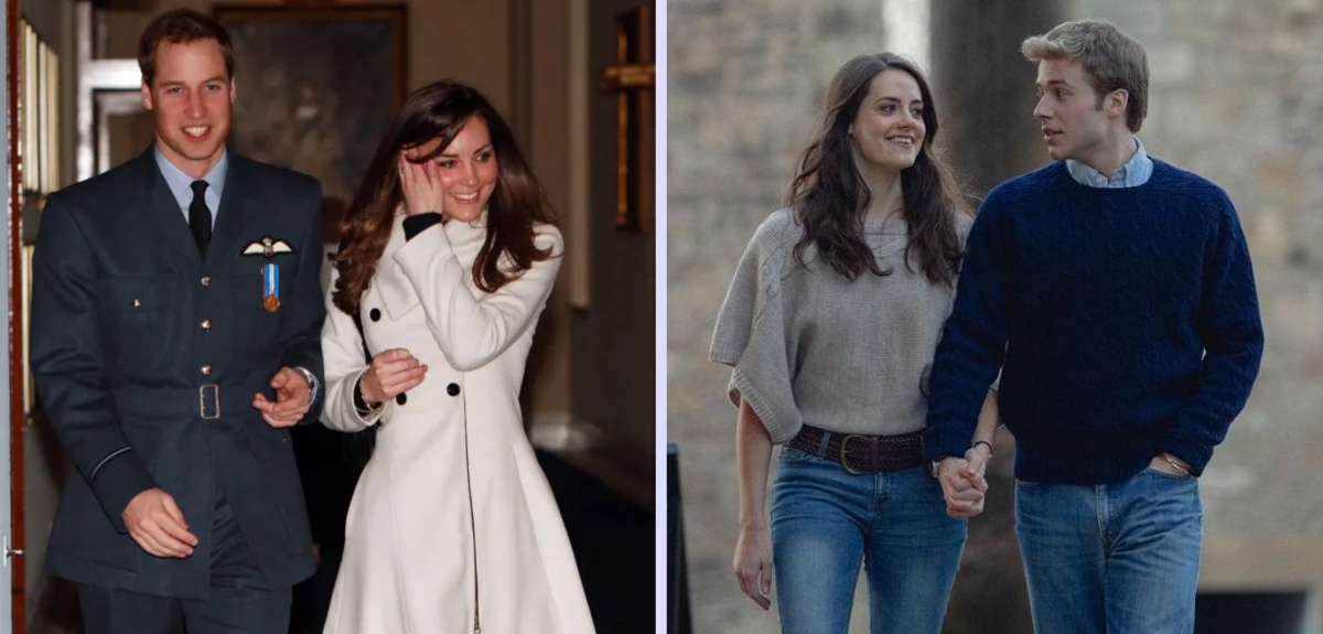 William y Kate the crown