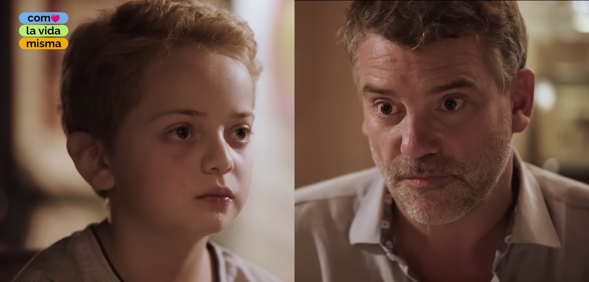 Encantadora escena de Alonso y Benja en 'Como la vida misma' provocó reacción de televidentes