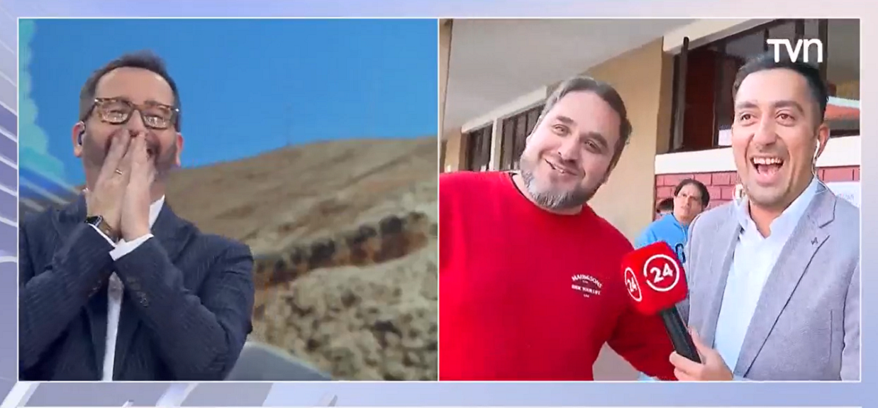 Amigo de Eduardo Fuentes lo trolleó en vivo durante transmisión