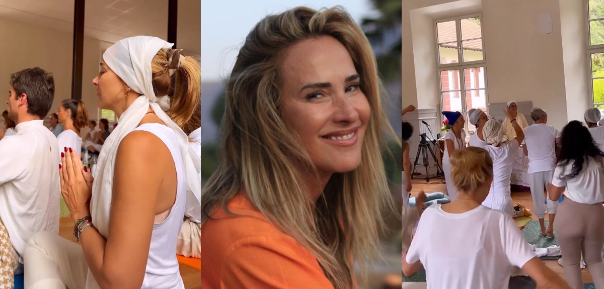 Angélica Castro mostró imágenes de su particular retiro espiritual en España: "Resetéandome"