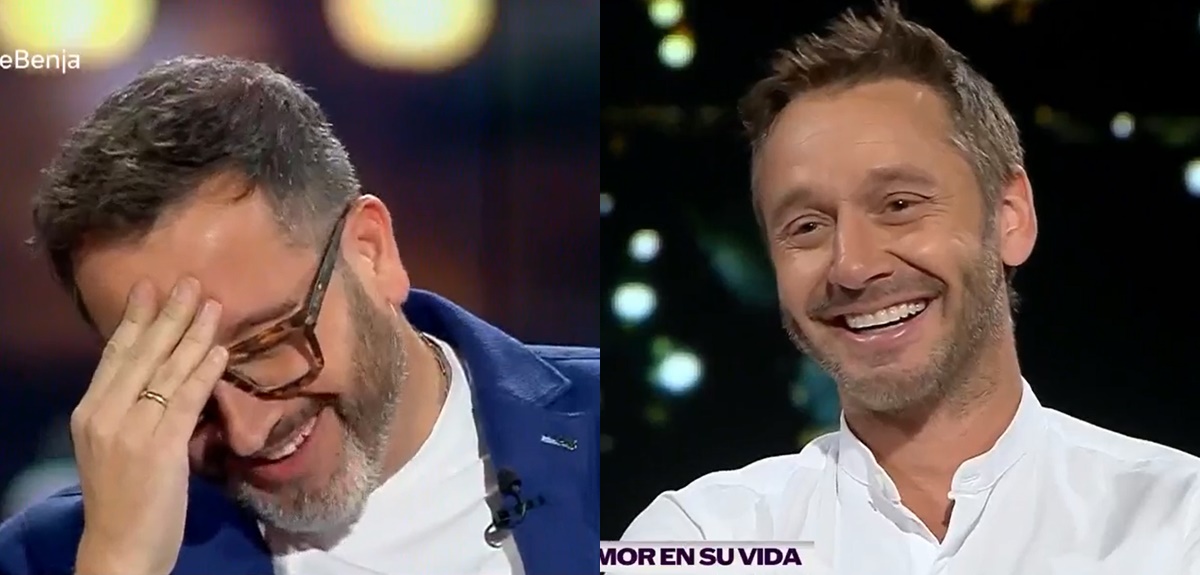 El coqueto momento de Eduardo Fuentes y Benjamín Vicuña que sacó risas: "¿Una propuesta indecente?"