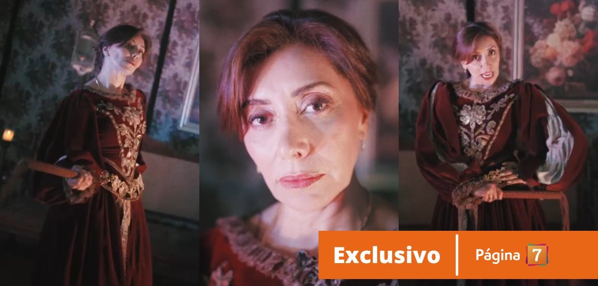 Carmen Gloria Arroyo se convirtió en La Quintrala para spot de TVN: hizo guiño a supuesta "pataleta"