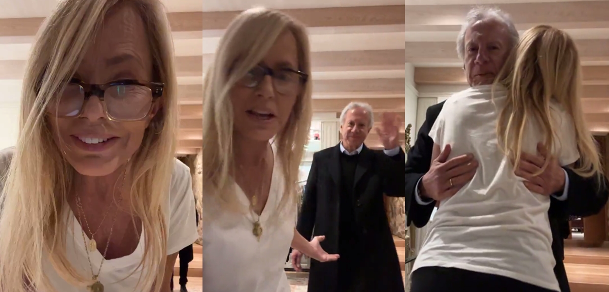 Cecilia Bolocco contó con especial aparición de Pepo Daire en su live: 