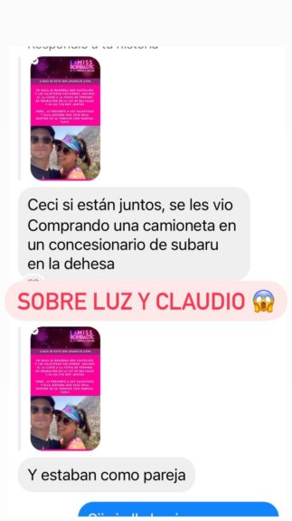 ¿Luz Valdivieso volvió con Claudio Castellón tras quiebre con Tagle? Cecilia Gutiérrez filtró dato