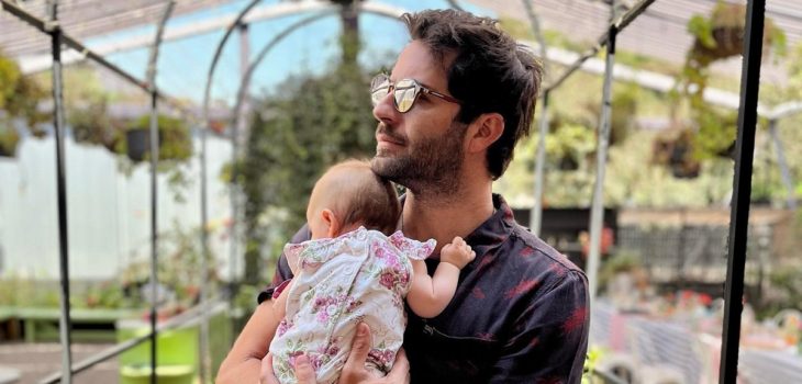 Crisrtián Arriagada y su hija Pascale