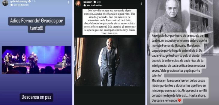 despedida Gabriel, Begoña y Francisca Gavilán