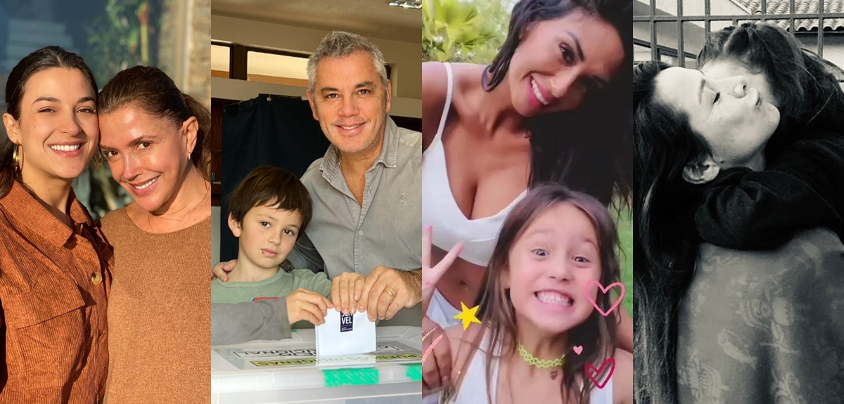 De Loreto Aravena a Pamela Díaz: figuras del espectáculo asistieron con sus hijos a votar