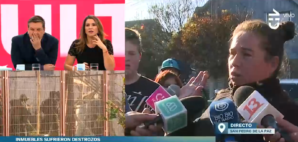 JC Rodríguez criticó justificación de "vocera" de toma de San Pedro de la Paz: "Ninguna empatía"