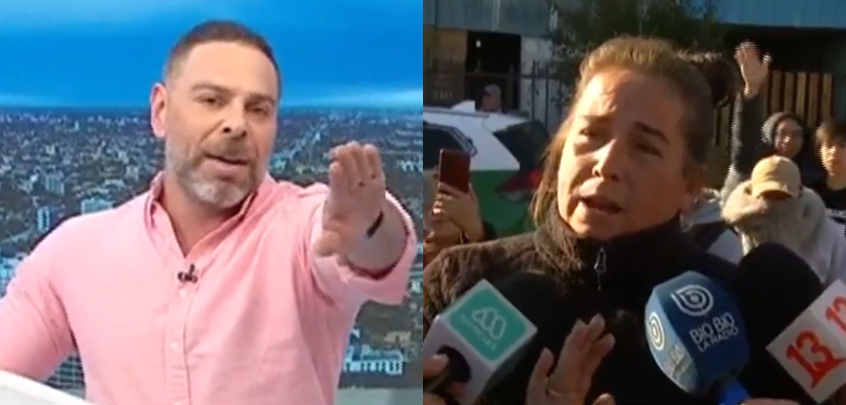 Neme indignado con vecina de toma de San Pedro de la Paz: "Tenga un poco de pudor y cállese la boca"