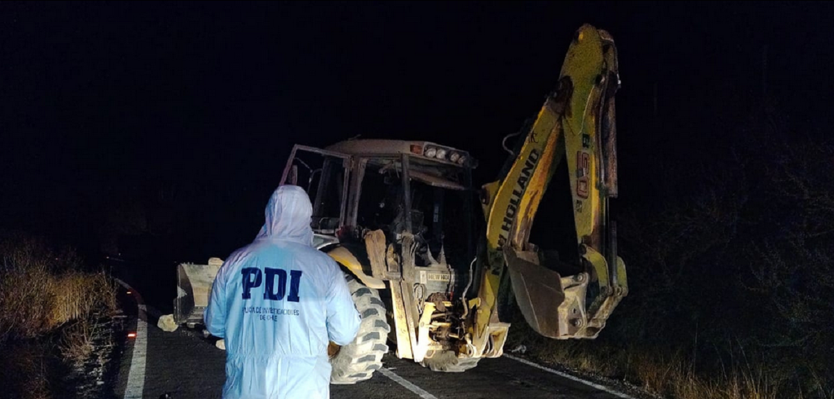 Brutal crimen en Los Vilos: joven de 23 años que iba en una retroexcavadora muere acribillado