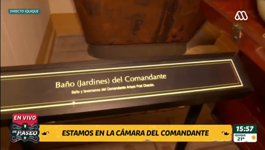 María José Quintanilla quedó sorprendida con baño de la Esmeralda.