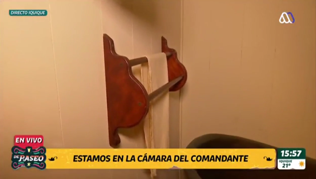 María José Quintanilla quedó sorprendida con baño de la Esmeralda.