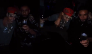 Mauricio Isla fue captado en fiesta con Marcianeke tras su salida de Universidad Católica.