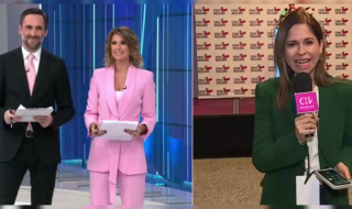Micrófono abierto generó enorme fail en plena transmisión de Chilevisión: “El partido comunista...”