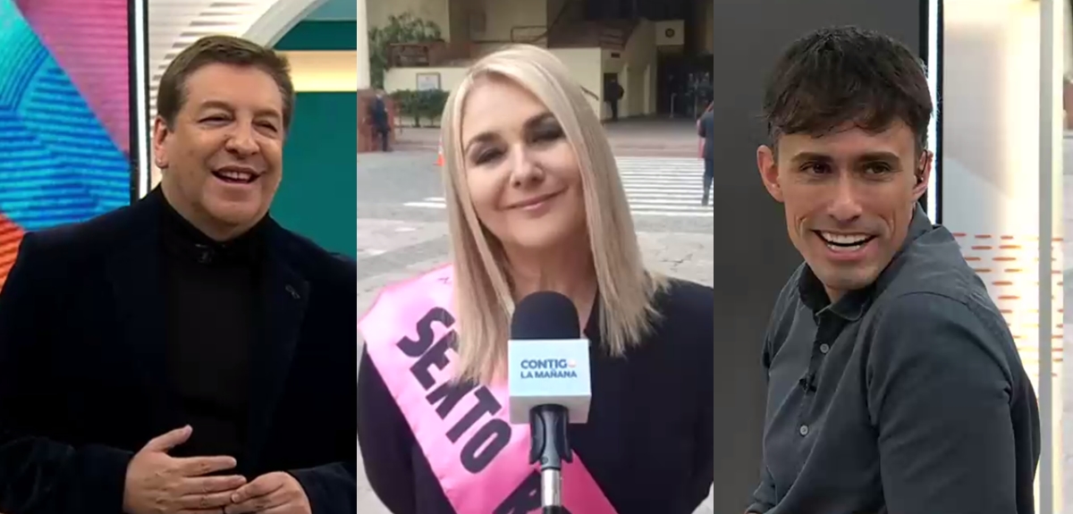 Pamela Jiles sorprendió a JC Rodríguez y Roberto Cox con coqueto comentario