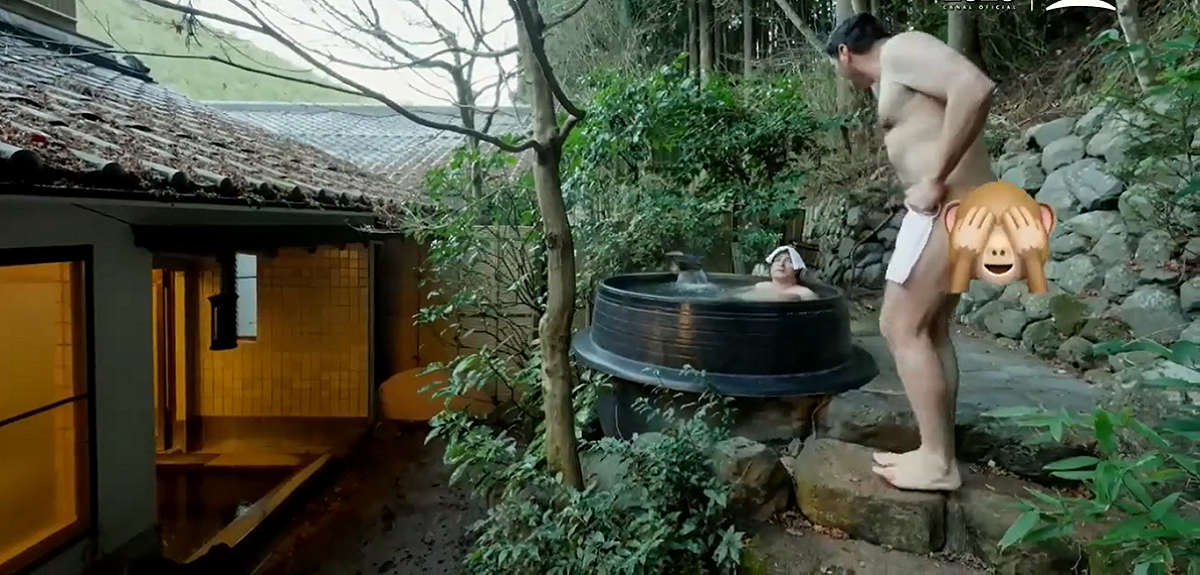 Pancho Saavedra ingresó desnudo a tina caliente y Zabaleta bromeó: "Qué fuerte lo que acabo de ver"