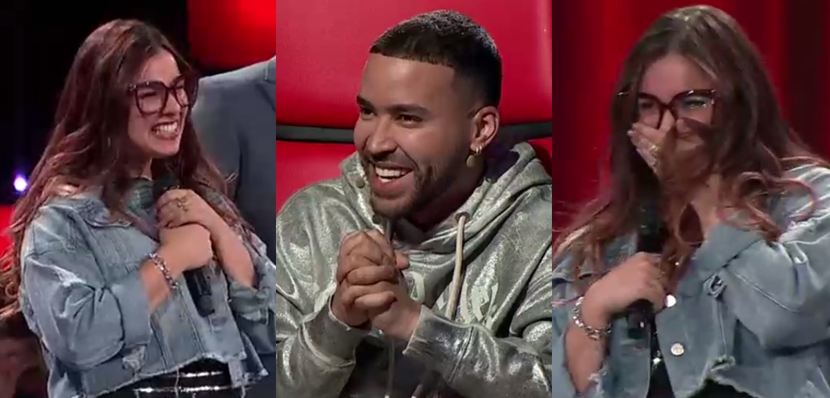 Prince Royce protagonizó "coqueto" momento con concursante de The Voice: "Tengo un crush"